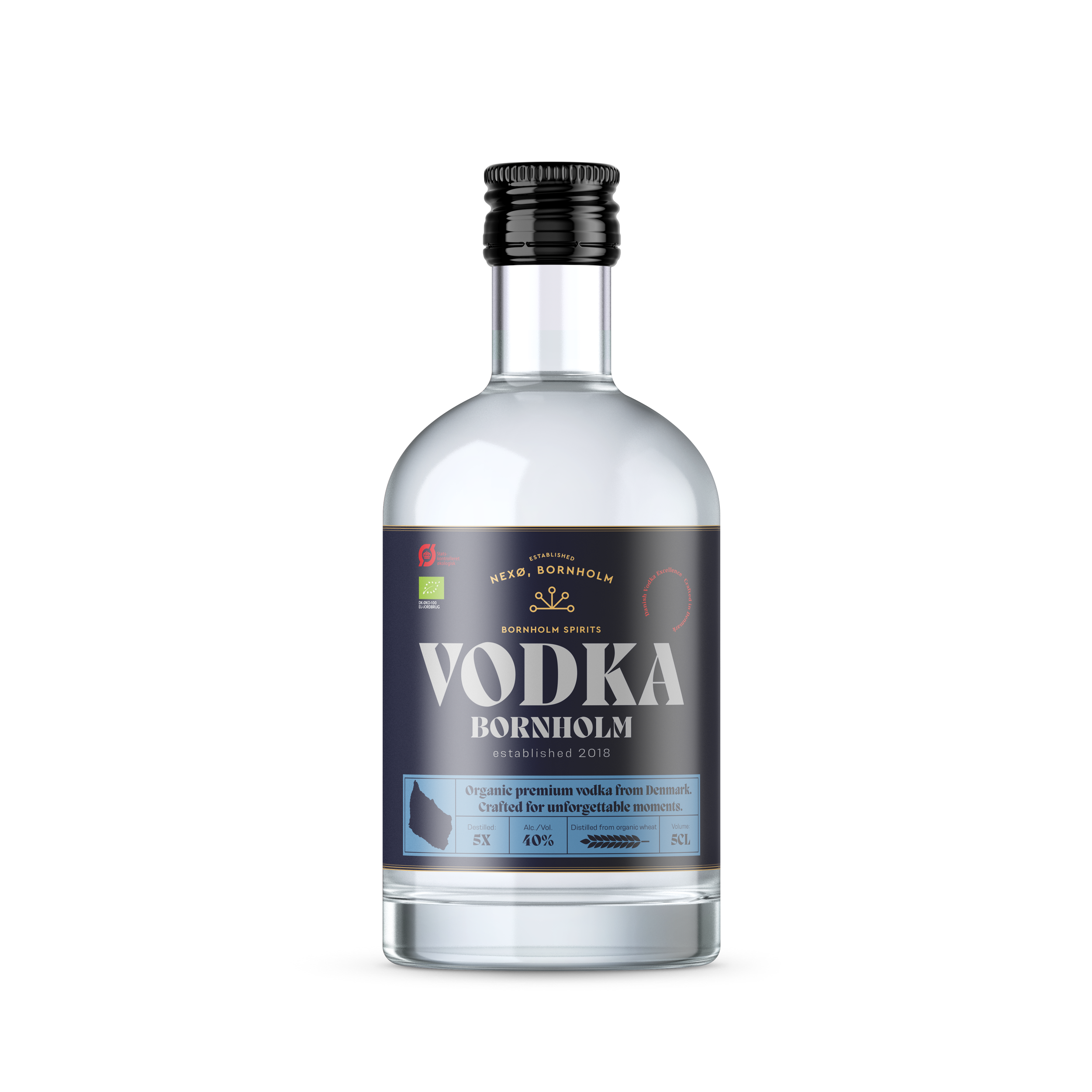 Vodka Bornholm 40 5 cl Bornholm Spirits