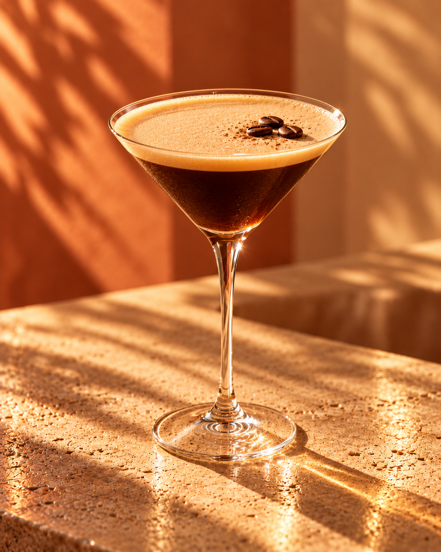 Kaffe & Karamel Martini