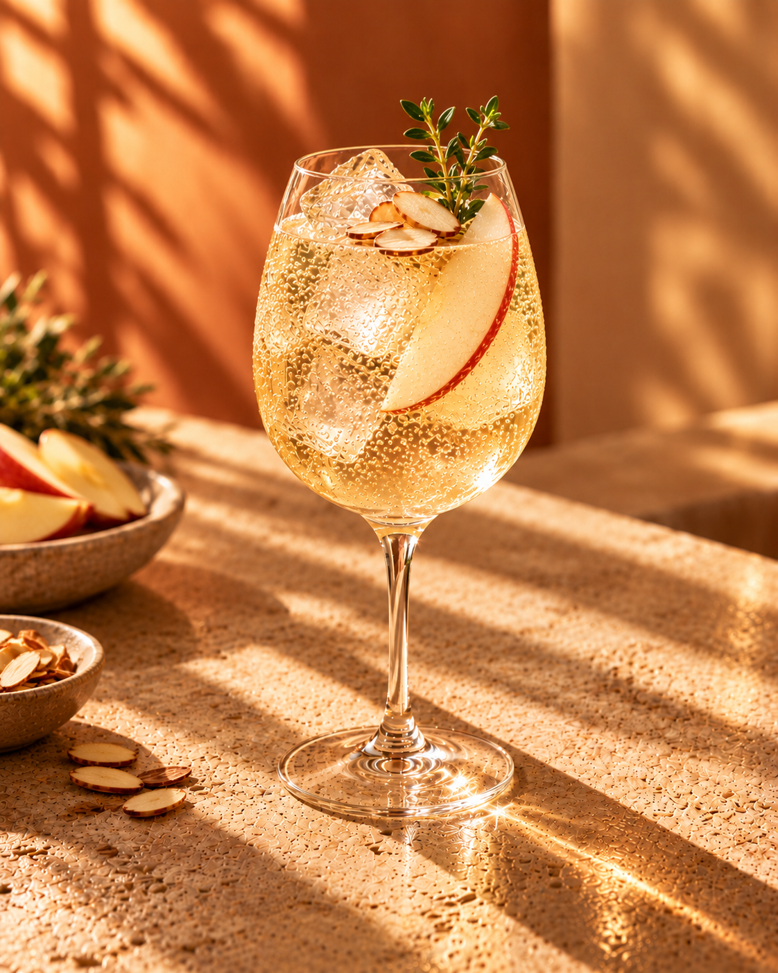 Apple Almond Garden Spritz