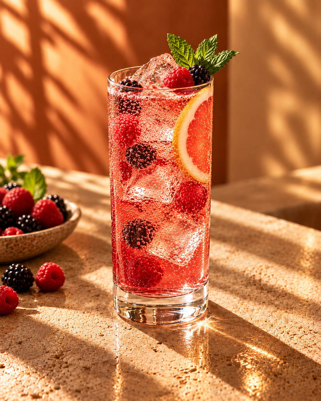 Berries Coastal Highball