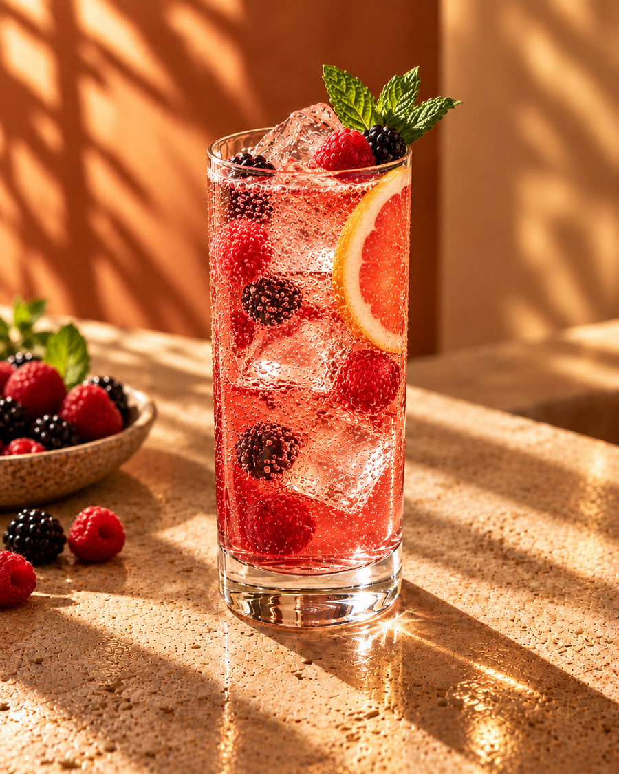 Berries Coastal Highball