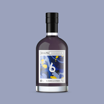 No. 6 Blueberry & Lemon Schnapps 40% - 50 cl