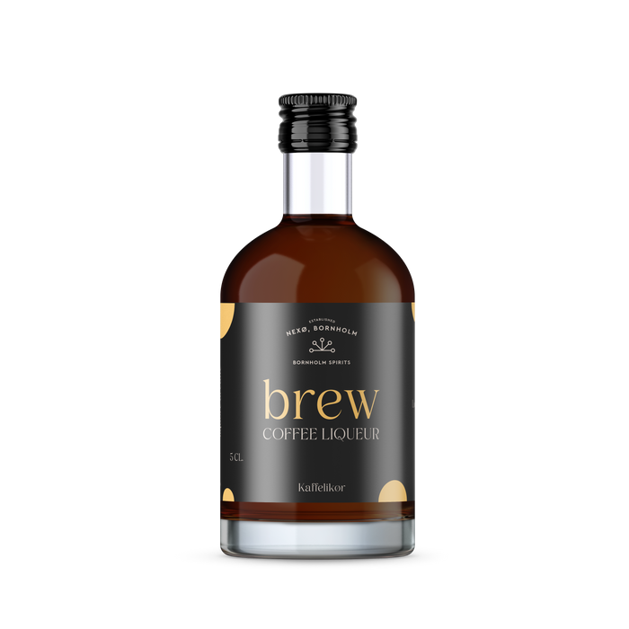 Brew Kaffelikør 18% - 5 cl - Bornholm Spirits