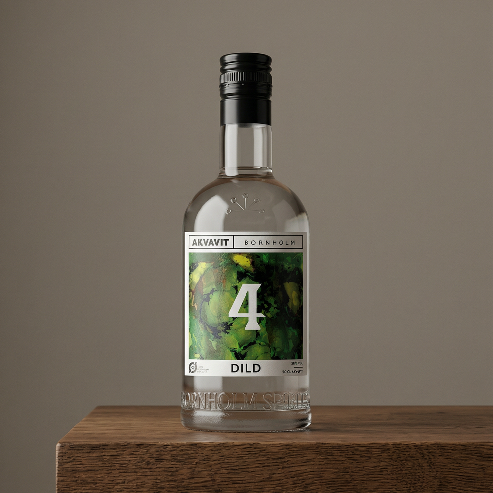 Dild Akvavit 50 cl – akvavit fra Bornholm Spirits