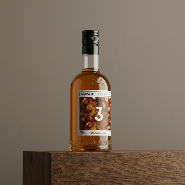 Akvavit Bornholm - Fadlagret 40% - 50 cl