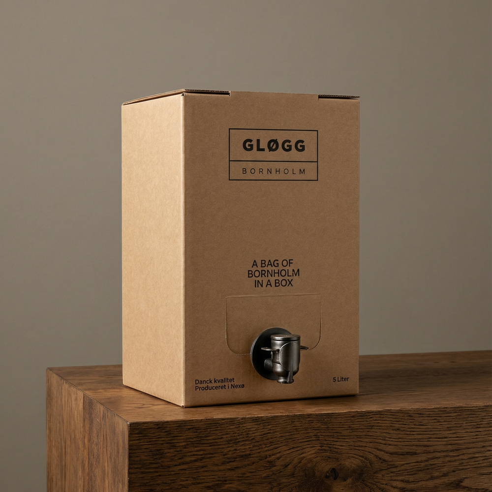 Gløgg Bornholm bag-in-box 5 liter – fra Bornholm Spirits