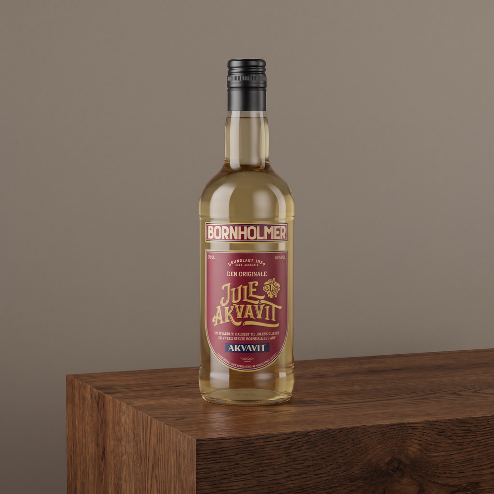 Bornholmer Jule Akvavit 70 cl – juleakvavit fra Bornholm Spirits