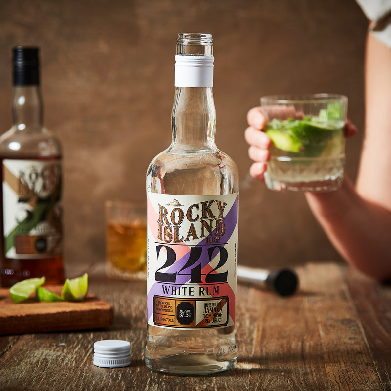 Rocky Island Rum 242 37,5% - 70 cl. - Bornholm Spirits