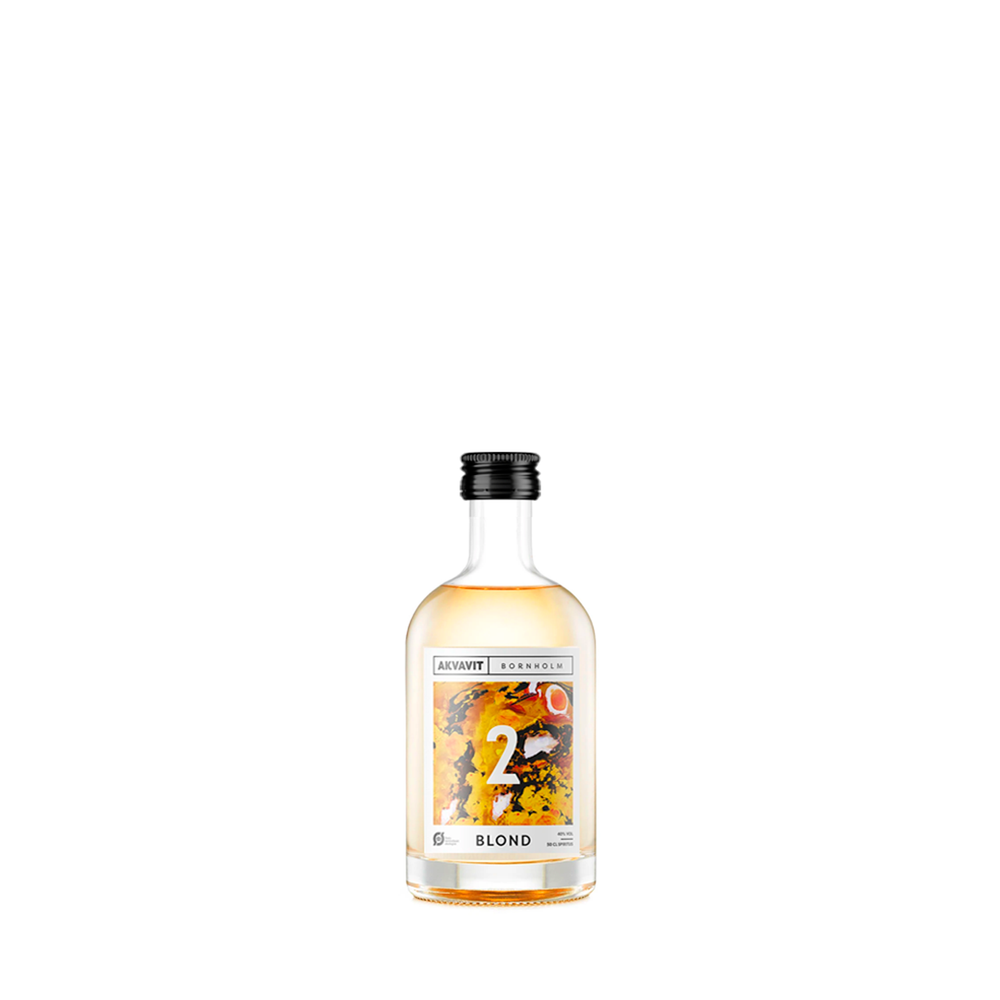 BLOND - Gylden akvavit 40% - 5 cl - Bornholm Spirits