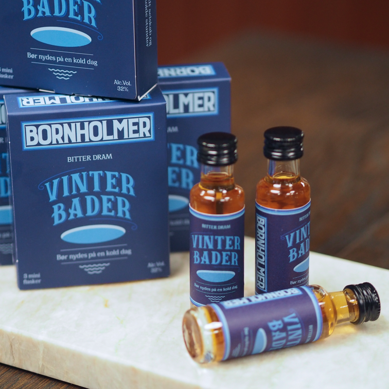 Bornholmer Vinterbader 32% - Bitterer Dram 3x2cl