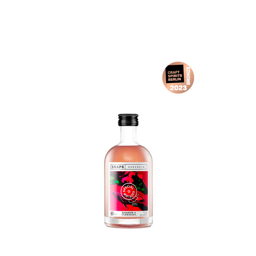 Casper Sobczyks Special Edition - Rabarber & Stjerneanis 25% - 5 cl - Bornholm Spirits