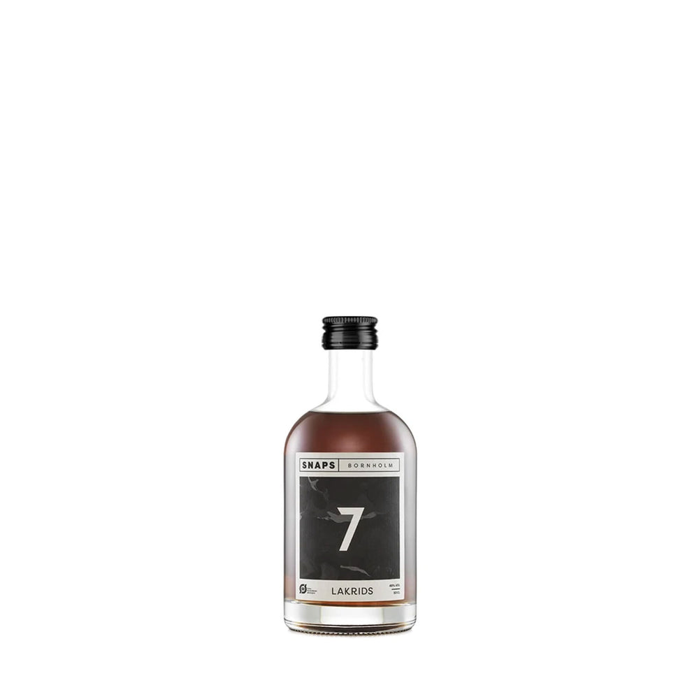No. 7 Lakrids Snaps 40% - 5 cl - Bornholm Spirits